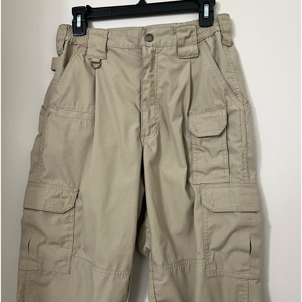 5.11 Tactical | Tan Khaki Cargo Training Pants, Size 30x30 - Picture 3 of 5